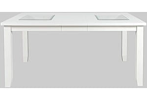 Urban Icon White Dining Table w/12 Inch Extension Leaf by Jofran
