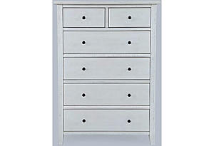 Maxton Ivory 5 Drawer Chest by Jofran Furniture