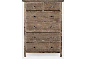 Maxton Wash 5 Drawer Chest by Jofran Furniture