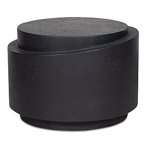 Cosmo Outdoor Accent Table Black by Moe's Home Collection