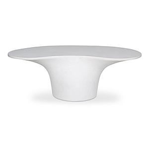 Yumi Outdoor Coffee Table White by Moe's Home Collection