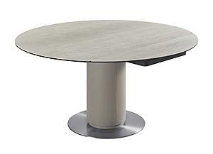 RH 130 Middle Revolving Extension Dining Table by J&M Furniture