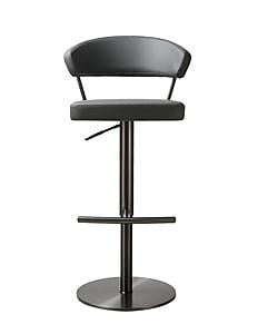 K C218A-930 Charcoal Barstool by J&M Furniture