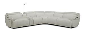 6095B Sectional in White by J&M Furniture