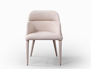 Baxter Leather Arm Chair in Beige (Set of 2) by J&M Furniture