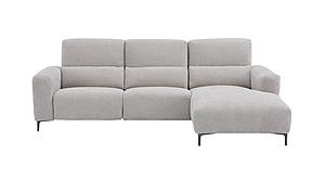 Winslow Grey Fabric Sectional by J&M Furniture