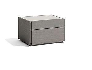 Sintra Nightstand in Gray by J&M Furniture