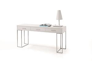 SG02 Modern Office Desk in White High Gloss by J&M Furniture