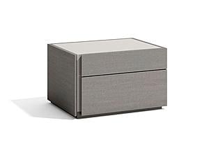Porto Nightstand in Gray by J&M Furniture