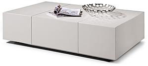 P592A Coffee Table in Taupe Gloss by J&M Furniture