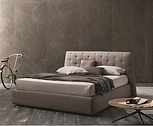Atrium Storage Bed in Taupe Gray by J&M Furniture
