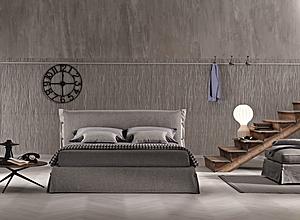 Giselle Storage Bed in Gray by J&M Furniture