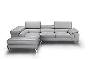 Olivia Premium Leather Sectional by J&M Furniture
