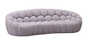 Fantasy Ottoman in Gray by J&M Furniture
