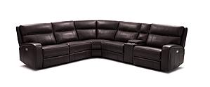 Cozy Motion Sectional in Chocolate by J&M Furniture