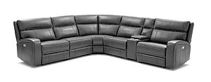 Cozy Motion Sectional in Gray by J&M Furniture