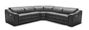 Nova Motion Sectional in Dark Gray by J&M Furniture