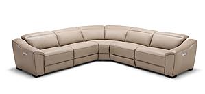 Nova Motion Sectional in Tan by J&M Furniture
