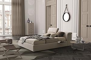 Tower Storage Bed C54 - Beige by J&M Furniture