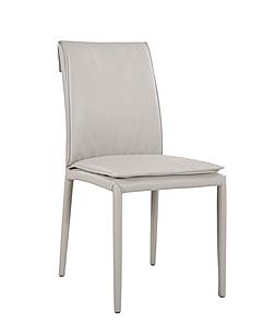 Togo Chair in Light Grey 820 (Set of 2) by J&M Furniture