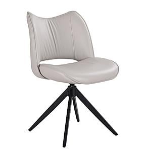 Shiga Leather Swivel Chair 620 by J&M Furniture