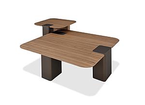 LP 467E4 Coffee Table in Walnut by J&M Furniture
