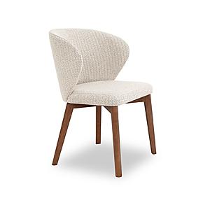 LP HN90 Dining Chair w/Walnut Wood Legs (Set of 2) by J&M Furniture