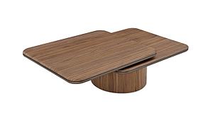 LP 475A Coffee Table in Walnut by J&M Furniture
