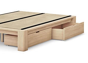 Kanso Tatami Bed Drawers Set by Prestige