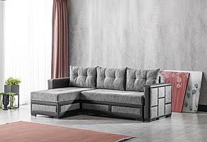 Loft Sectional Gray by Casamode