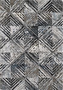 Landscapes Blue/Ivory Dimensions Area Rug by KAS Rugs