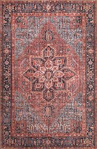 London Red Anna Area Rug by KAS Rugs