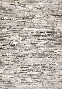 Luca Beige Grey Organic Lines Rug by Kalora