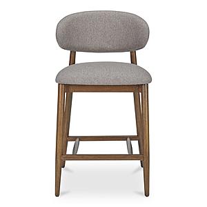 Ellie Counter Stool Light Brown by Moe's Home Collection