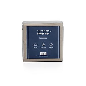Double-Brushed Microfiber Sheet Set by Malouf
