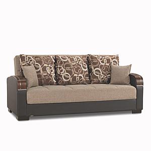 Mobimax Brown Sofa Bed by Casamode