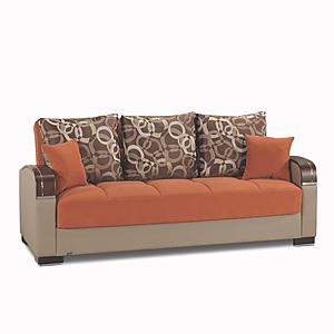 Mobimax Orange Sofa Bed by Casamode