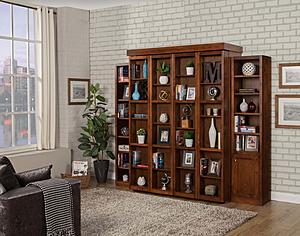 San Marino Library Queen Size Wall by Murphy Wallbed Designs