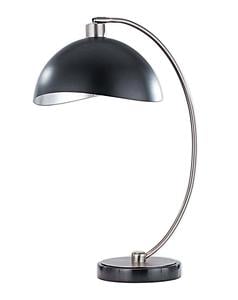 Luna Bella 27" Table Lamp - Antique Nickel & Matte Black/Silver by Nova of California