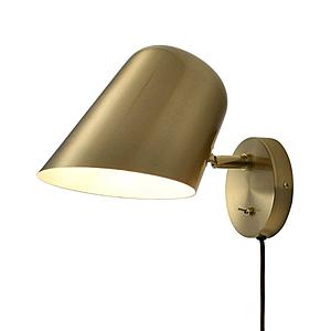 Culver Wall Sconce Brushed Brass by Nova of California