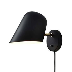 Culver Wall Sconce Matte Black by Nova of California