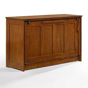 Orion Cherry Full Murphy Cabinet Bed by Night & Day Furniture