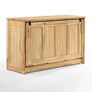 Orion Natural Full Murphy Cabinet Bed by Night & Day Furniture