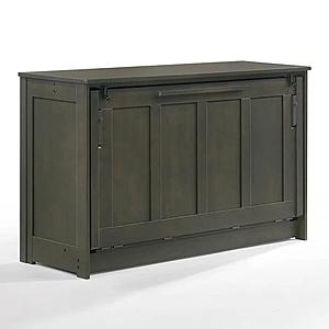 Orion Stonewash Full Murphy Cabinet Bed by Night & Day Furniture