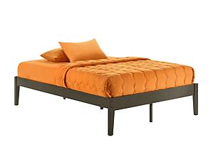 Chilipepper Basic Stonewash Platform Bed by Night & Day Furniture