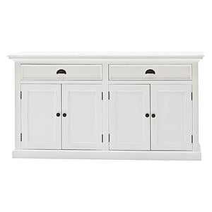 Halifax Classic Buffet, Classic White by Novasolo