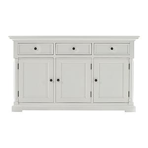 Provence Classic Sideboard with 3 doors, Classic White by Novasolo