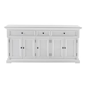 Provence Buffet w/5 Doors in White by Novasolo