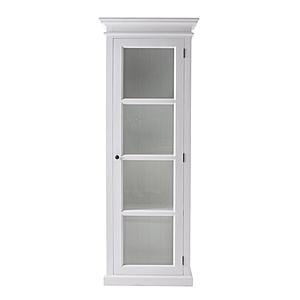 Halifax Single Vitrine, Classic White by Novasolo