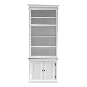 Halifax Single-Bay Hutch Unit, Classic White by Novasolo